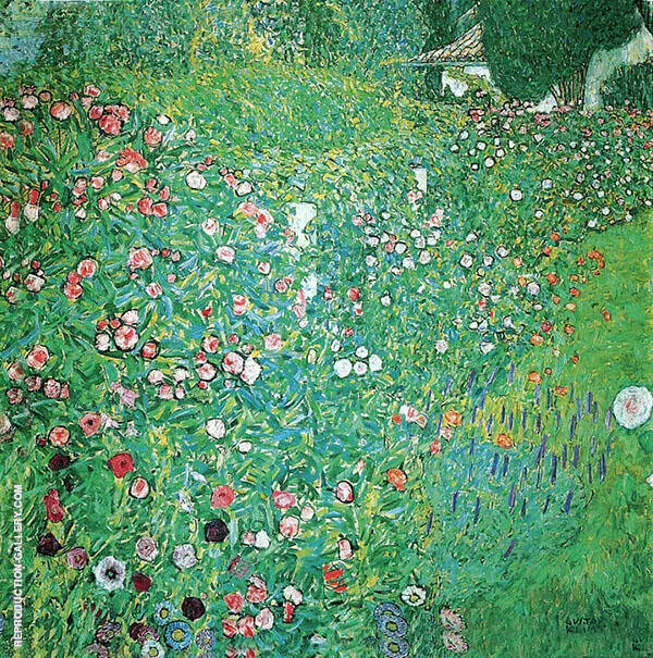 Italian Garden Landscape 1913 By Gustav Klimt