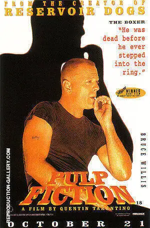 PULP FICTION QUENTIN TARANTINO 1994 By Classic-Movie-Posters