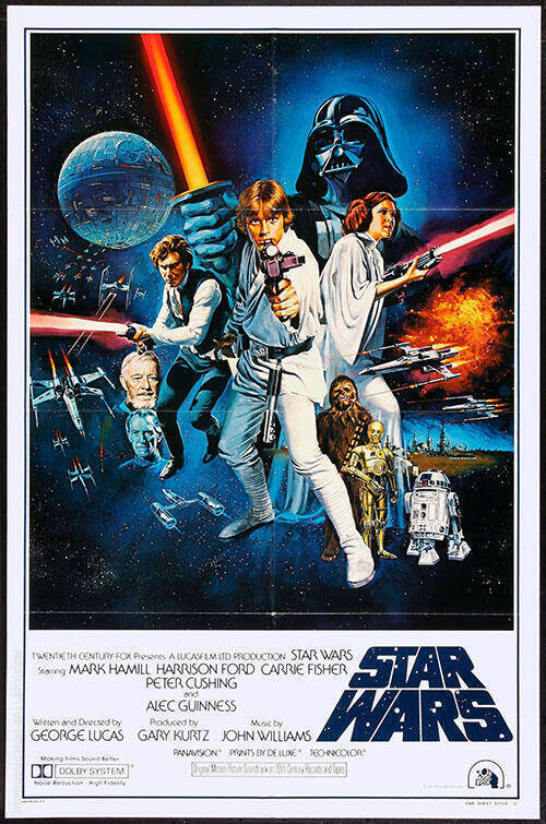 Details about   H223 Star Wars Classic Movie Starry Night Print Poster Art 14x21 24x36In