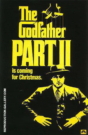 THE GODFATHER PART II 1974 By Classic-Movie-Posters