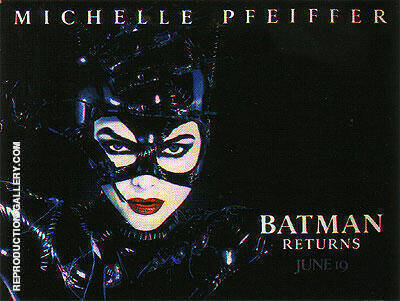BATMAN RETURNS III 1992 | Oil Painting Reproduction