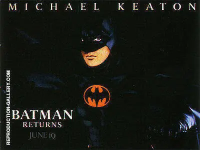 BATMAN RETURNS II 1992 By Classic-Movie-Posters