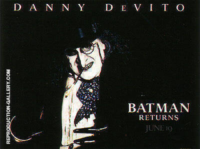 BATMAN RETURNS 1992 by Classic-Movie-Posters | Oil Painting Reproduction