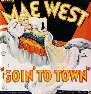 MAE WEST GOIN TO TOWN 1935 By Classic-Movie-Posters