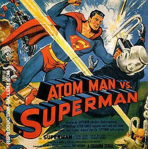 ATOM MAN VS SUPERMAN 1950 By Classic-Movie-Posters