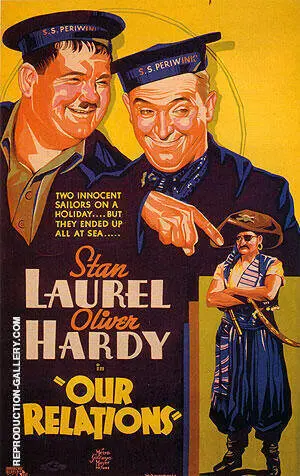 OUR RELATIONS 1936 By Classic-Movie-Posters