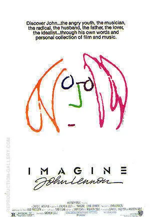 IMAGINE JOHN LENNON 1988 By Classic-Movie-Posters