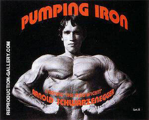 Pumping Iron, 1977 by Sporting-Movie-Posters | Oil Painting Reproduction