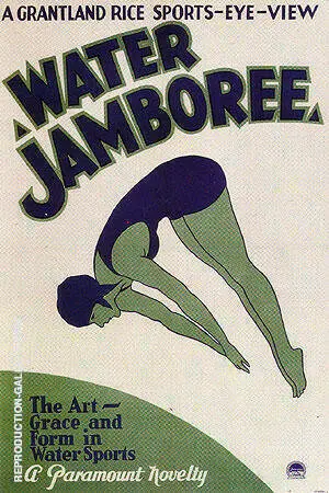 Water Jamboree, 1932 By Sporting-Movie-Posters
