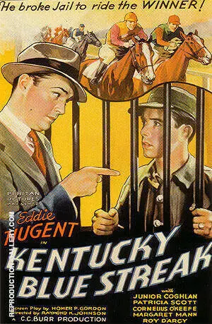Kentucky Blue Streak, 1935 By Sporting-Movie-Posters