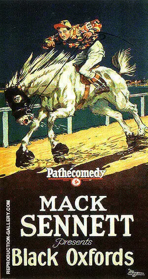 Black Oxfords, 1924 By Sporting-Movie-Posters