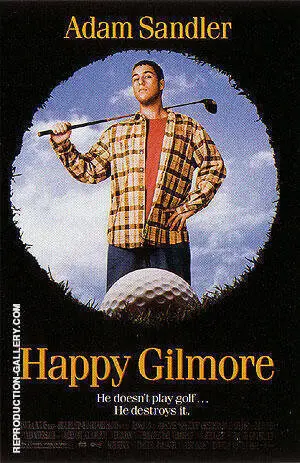 Happy Gilmore, 1996 By Sporting-Movie-Posters