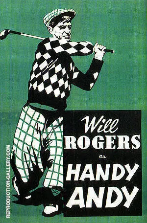 Handy Andy, 1934 By Sporting-Movie-Posters