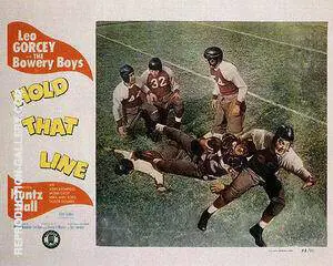 Hold That Line, 1952 By Sporting-Movie-Posters