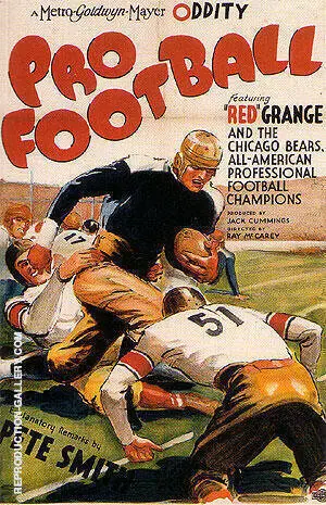 Pro Football, 1931 By Sporting-Movie-Posters