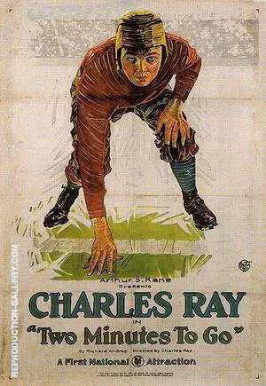 Two Minutes To Go, 1921 By Sporting-Movie-Posters
