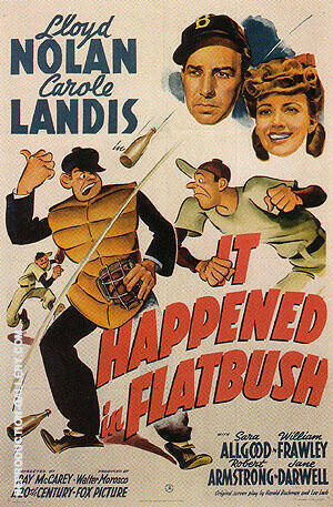 It Happened In Flatbush II, 1942 | Oil Painting Reproduction