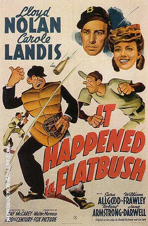 It Happened In Flatbush II, 1942 By Sporting-Movie-Posters