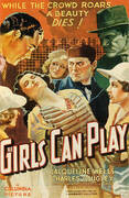 Girls Can Play, 1937 By Sporting-Movie-Posters