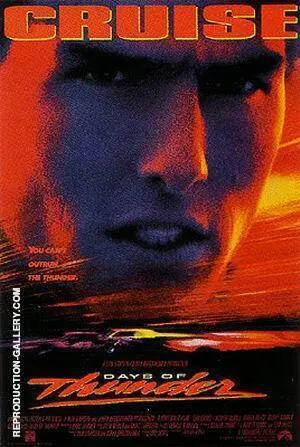Days Of Thunder, 1990 By Sporting-Movie-Posters
