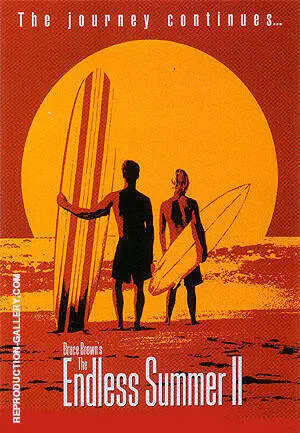 THE ENDLESS SUMMER II, 1994 By Sporting-Movie-Posters
