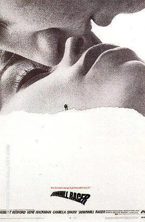 DOWNHILL RACER, 1964 By Sporting-Movie-Posters