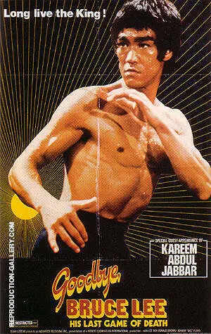 GOODBYE BRUCE LEE, HIS LAST GAME OF DEATH, 1979 By Sporting-Movie-Posters