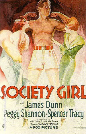 SOCIETY GIRL, 1932 By Sporting-Movie-Posters
