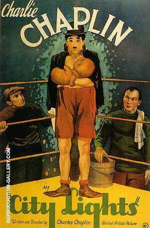 CITY LIGHTS, 1931 By Sporting-Movie-Posters