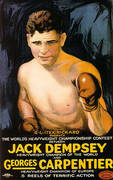 JACK DEMPSEY AND GEORGES CARPENTER, 1921 By Sporting-Movie-Posters