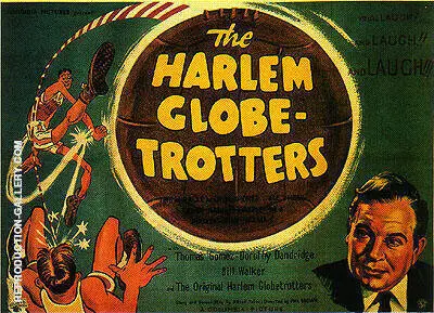 THE HARLEM GLOBE-TROTTERS II, 1952 By Sporting-Movie-Posters