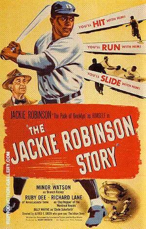 THE JACKIE ROBINSON STORY, 1950 By Sporting-Movie-Posters