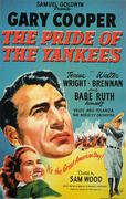 THE PRIDE OF THE YANKEES, 1949 By Sporting-Movie-Posters