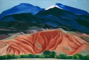 Black Mesa Landscape New Mexico 1930 By Georgia O'Keeffe