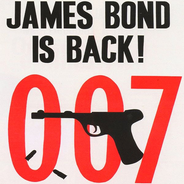 Oil Painting Reproductions of James-Bond-007-Posters