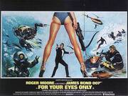 For your Eyes Only 1981 By James-Bond-007-Posters