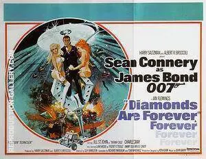 Diamonds Are Forever, 1971 By James-Bond-007-Posters