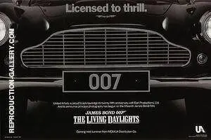 The Living Daylights II By James-Bond-007-Posters