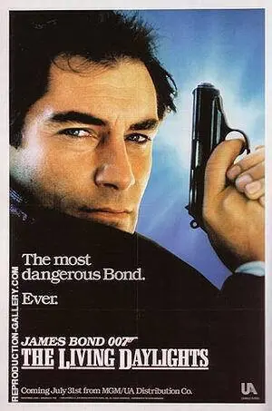 The Living Daylights By James-Bond-007-Posters