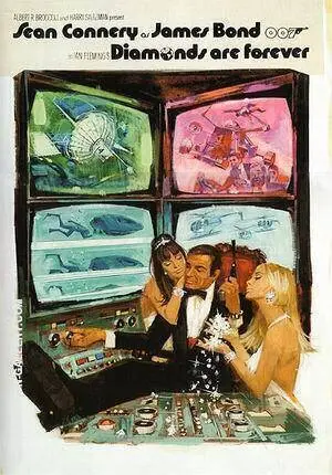 Diamonds Are Forever III By James-Bond-007-Posters