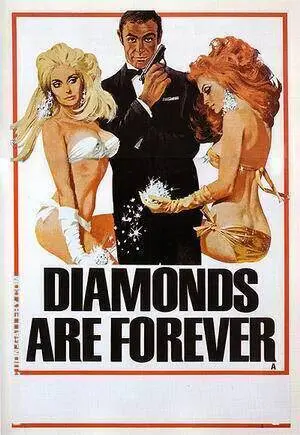 Diamonds Are Forever By James-Bond-007-Posters
