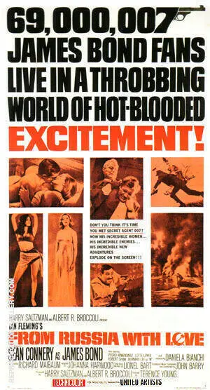 From Russia With Love 1 By James-Bond-007-Posters