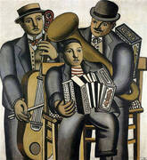 Three Musicians 1930 By Fernand Leger