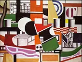 The Bridge of the Tug Boat 1920 By Fernand Leger