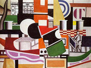 The Bridge of the Tug Boat 1920 By Fernand Leger