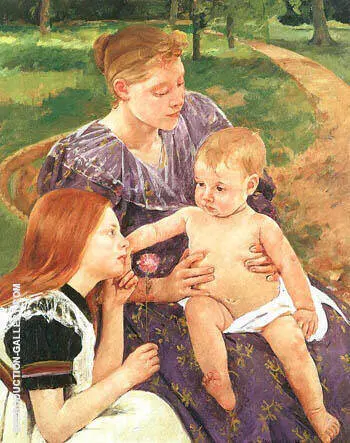 The Family 1892 By Mary Cassatt