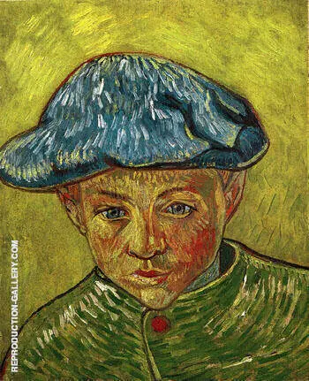 Portrait of Camille Roulin 1888 By Vincent van Gogh