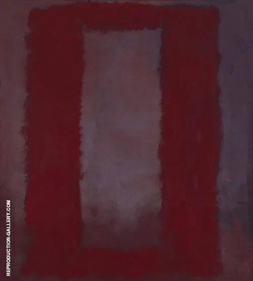Red on Maroon 1959 1 By Mark Rothko (Inspired By)