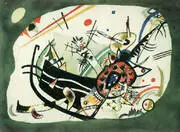 Study for Green Border 1920 By Wassily Kandinsky