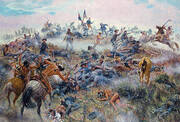 Custer's Last Stand 1908 By Charles M Russell